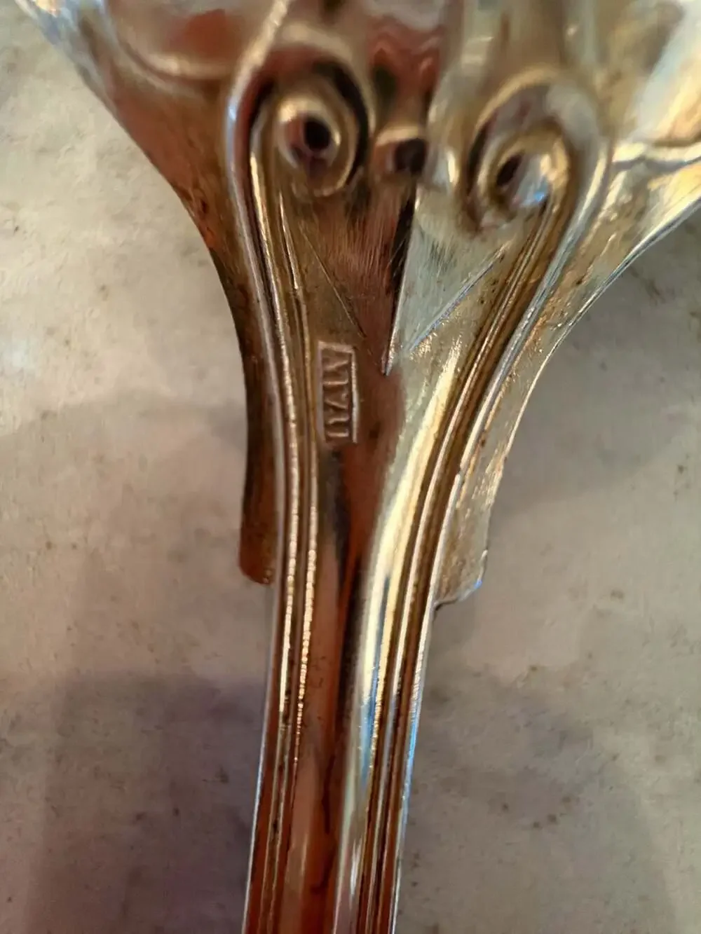 Vintage Sheffield Silver Co. Silverplate Serving Spoons - Set‎ of 2